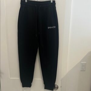 Men's Draco Collection Black Sweatpants in men’s Medium